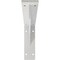 Ekena Millwork Embrey Steel Bracket, Hammered White 2"W x 20"D x 6 1/2"H BKTM02X20X06EBHWH - alternate 7